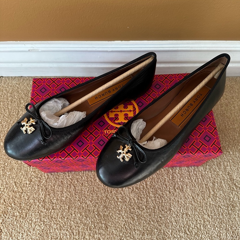 Tory Burch Charm Ballet Goat Leather